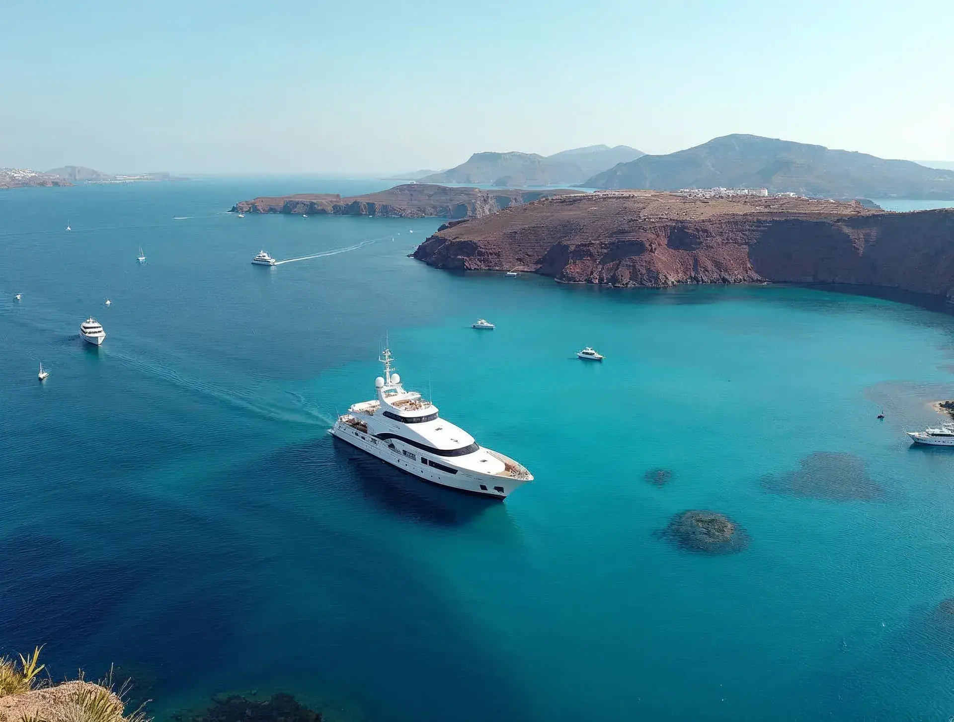 Yacht mieten Santorini