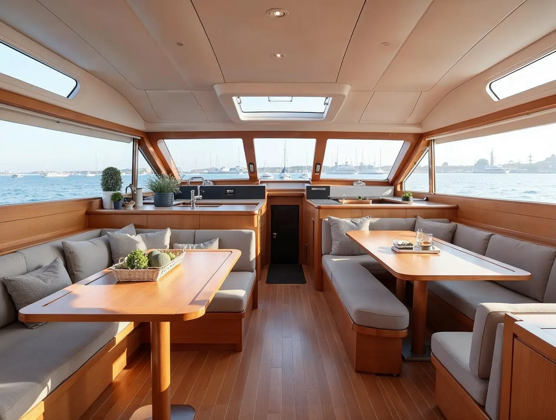 Salon der Bavaria Cruiser 46
