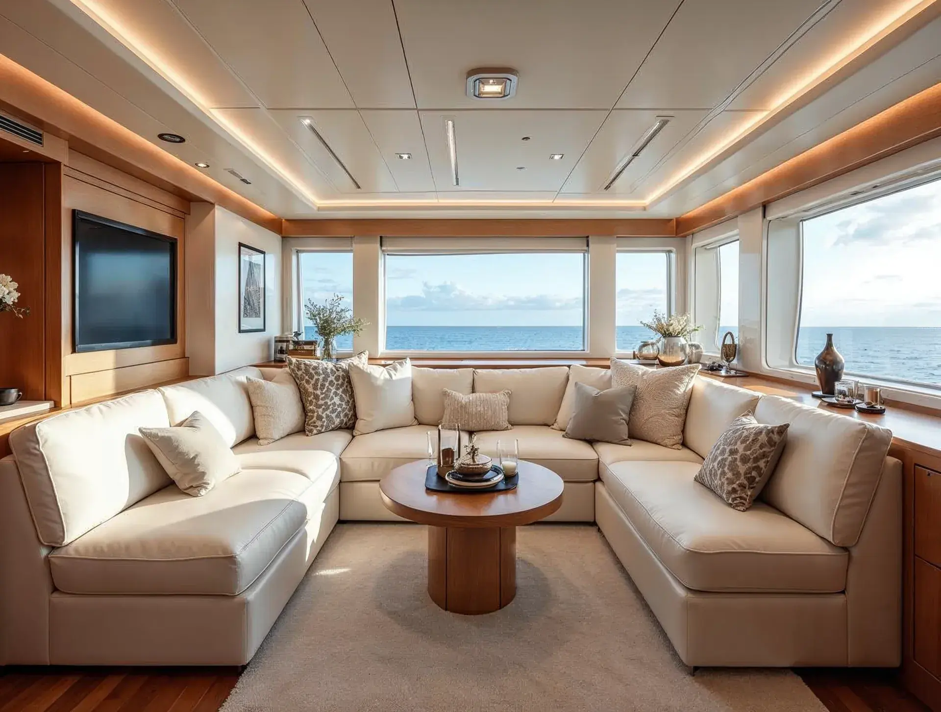 Salon der Fairline Targa 48