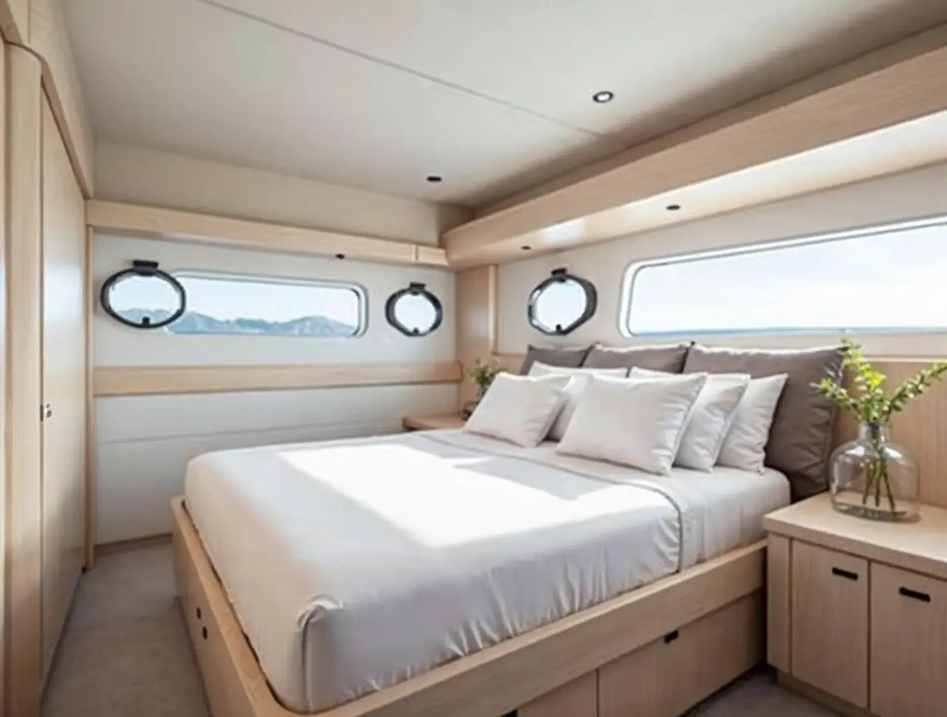 Eignerkabine – Fountaine Pajot Lucia 40