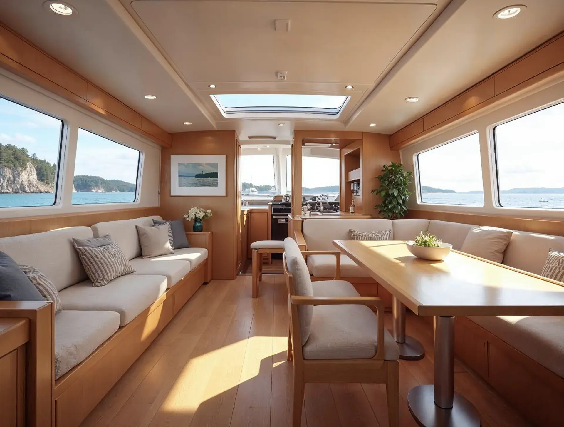 Salon der Jeanneau Sun Odyssey 440