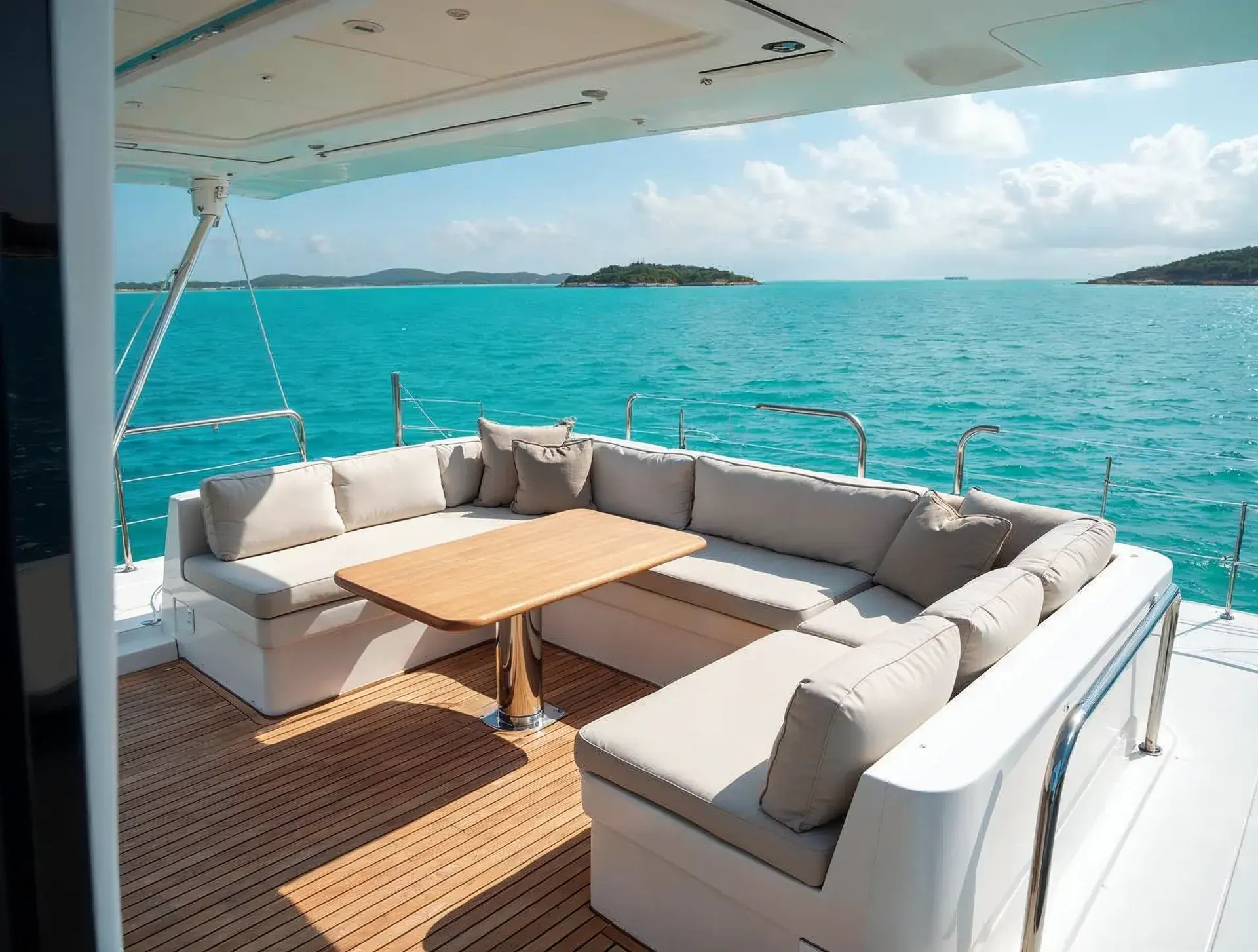 Cockpit und Sonnendeck – Lagoon 42