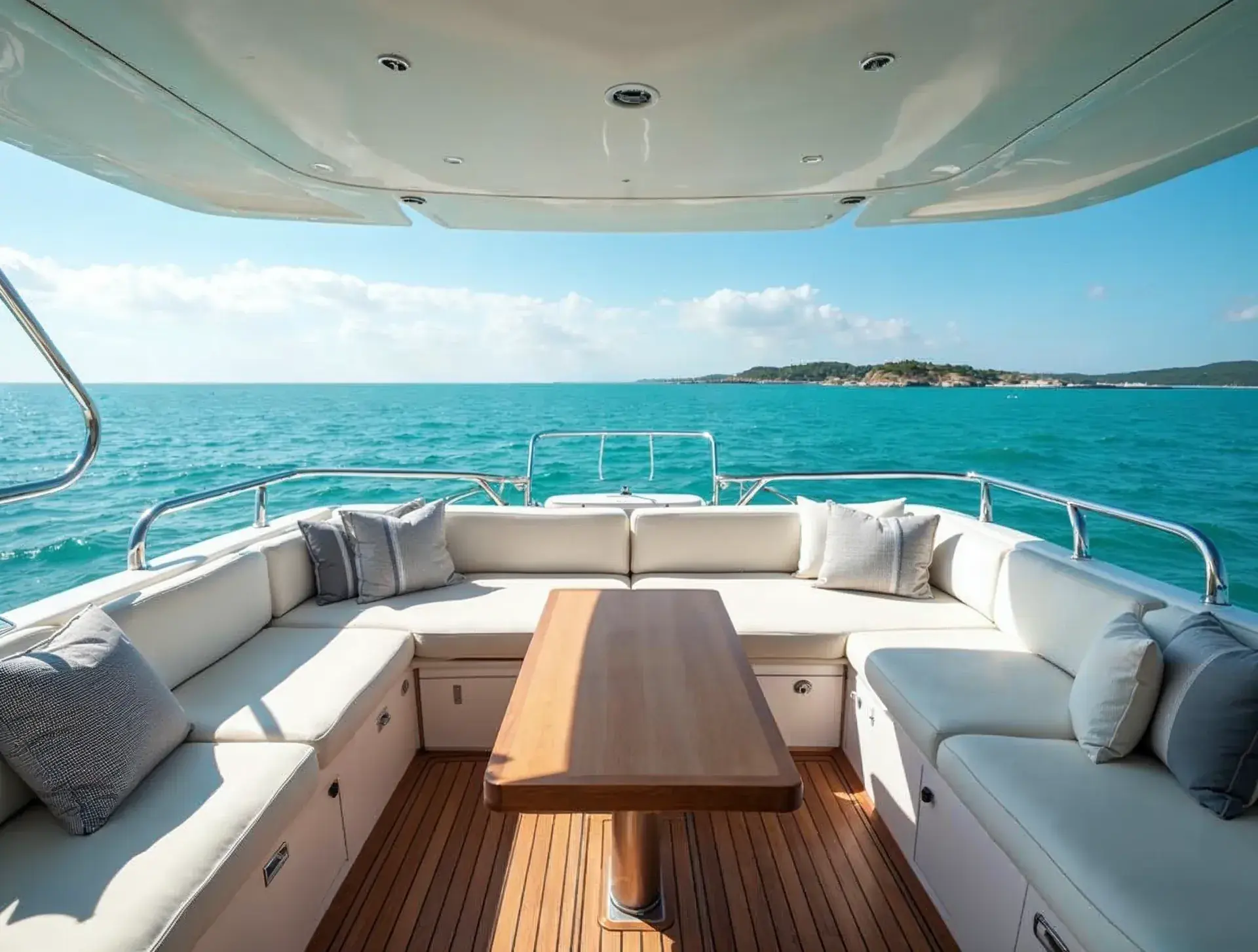 Cockpit und Sonnendeck – Riva 56 Rivale
